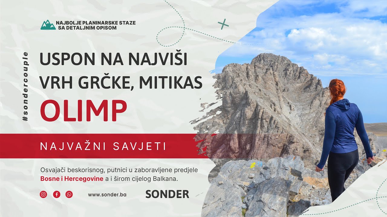 Popeli smo najviši vrh Grčke - Mitikas (2918 mNv) | Skala (2866 m) | Dom Spilios Agapitos | Olimp