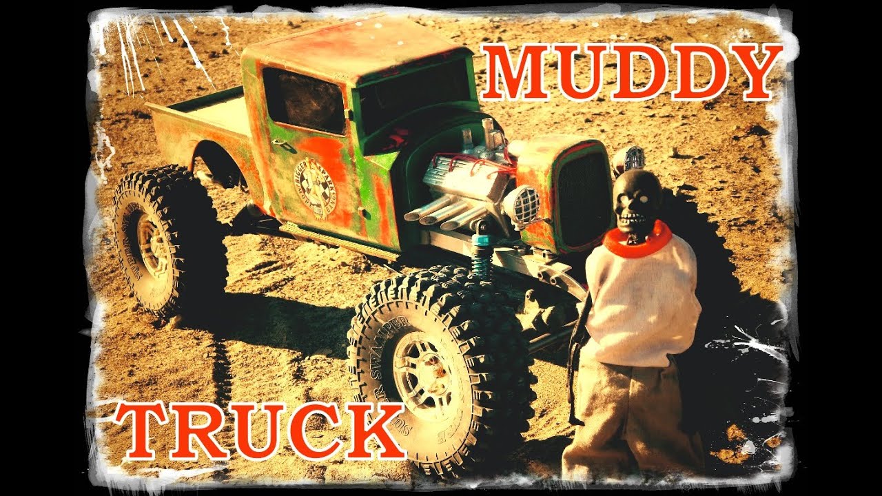 MUDDYTRUCK ULTRA TROPHY TRUCK Off-road Hotrod rat rod RC Rock Crawler