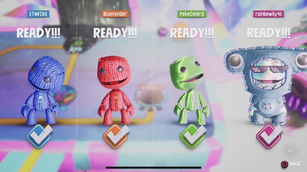 Sackboy: A Big Adventure PS5 Gameplay | 4 - Player Co-Op Playthrough 38 Wonderplane 3(No Commentary)