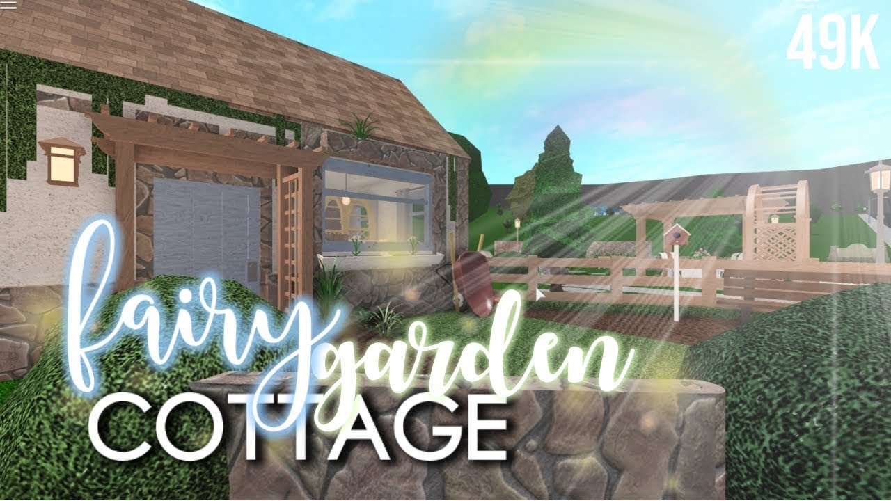 [BLOXBURG] Fairy Garden Cottage (Speedbuild)