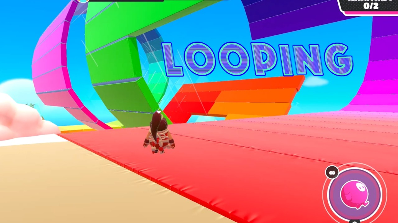¡LOOPING MULTICOLOR! FALL GUYS. VÍDEO 196.