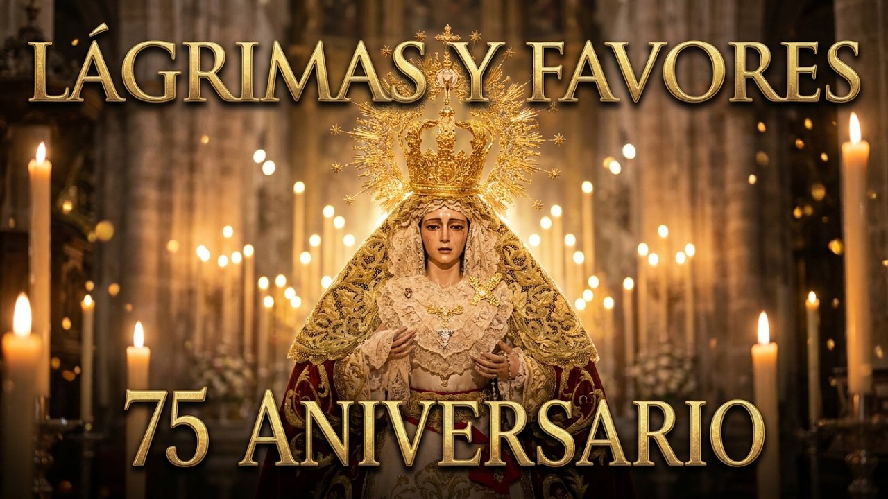 ▶️ LÁGRIMAS Y FAVORES | ROSARIO VESPERTINO | 75 ANIVERSARIO