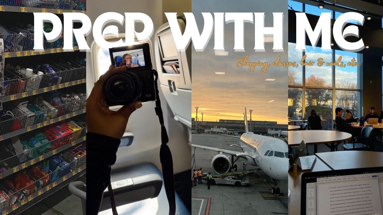 Prep With Me… Let’s Go on a Trip! | hair, nails, packing, etc