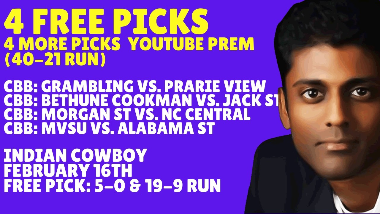 Monday College Basketball Picks Predictions & Best Bets 02/16/2026 Indian Cowboy Picks Predictions