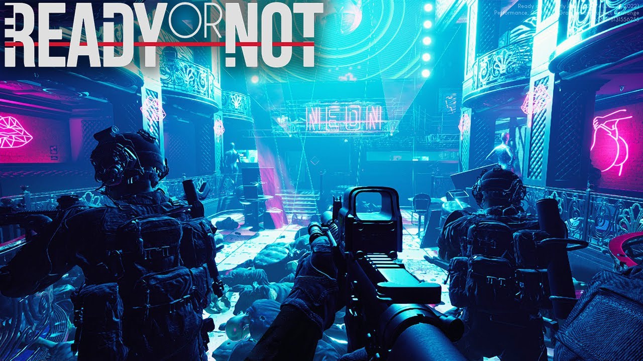 Ready or Not NEON TOMB solo gameplay