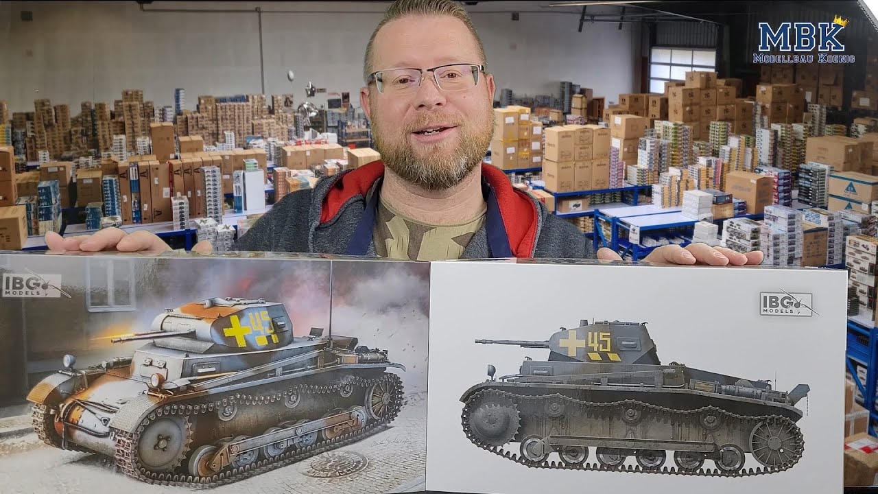 MBK packt aus SPEZIAL - 1:35 Panzer II Ausf.a/2 (IBG 35076 + 35083L)
