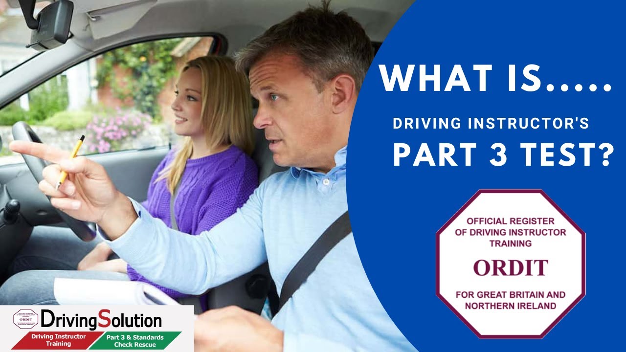 Driving Instructor part 3 test explained