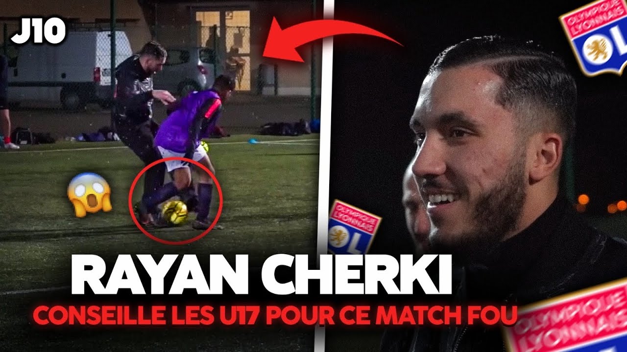 J10 : Rayan Cherki vient à l'entrainement et coach nos attaquants, effet IMMÉDIAT en match 😱