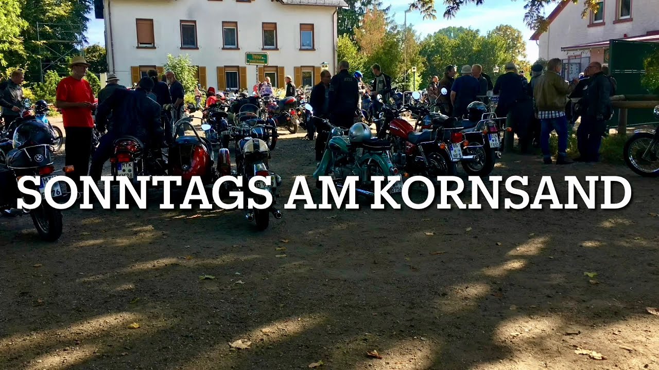 Kornsand Oldtimer und Motorradtreffpunkt -sonntägliche Impressionen und Fahrszenen-