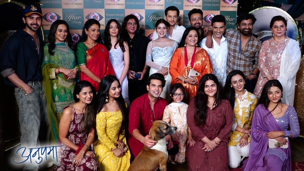 Anupama Star Cast At Yeh Rishta Kya Kehlata Hai Iftar Party 2025 | Rupali,Adrija,Shivam,Randeep Rai