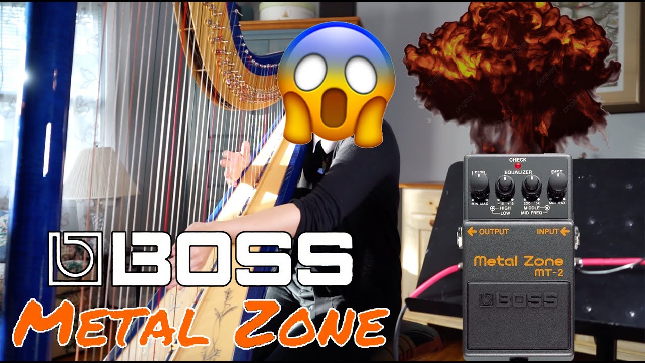 BOSS METAL ZONE MT-2 ON HARP