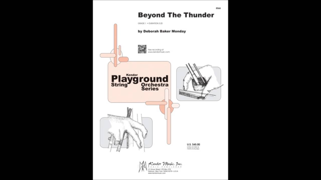 Beyond The Thunder by Deborah Baker Monday