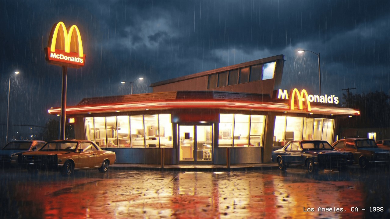 Synthwave Radio – Back to the 80s | Neon Diner Night 1988