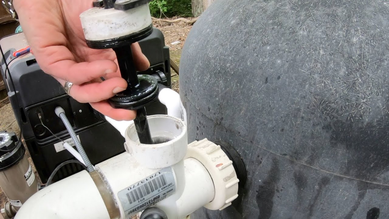 Pentair backwash Slide Valve : how to change the O rings and make operation easier