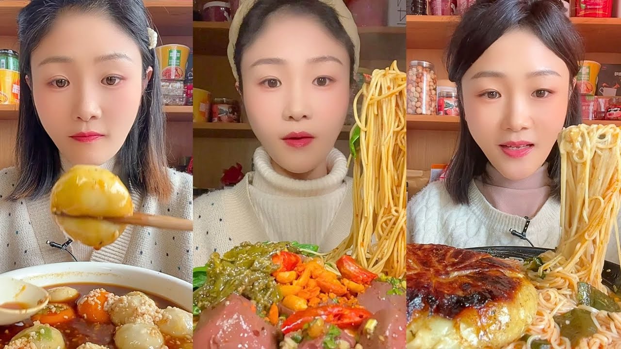 1 Hour ASMR Mukbang | Satisfying Eating Sounds for Sleep, Relaxation & Study 