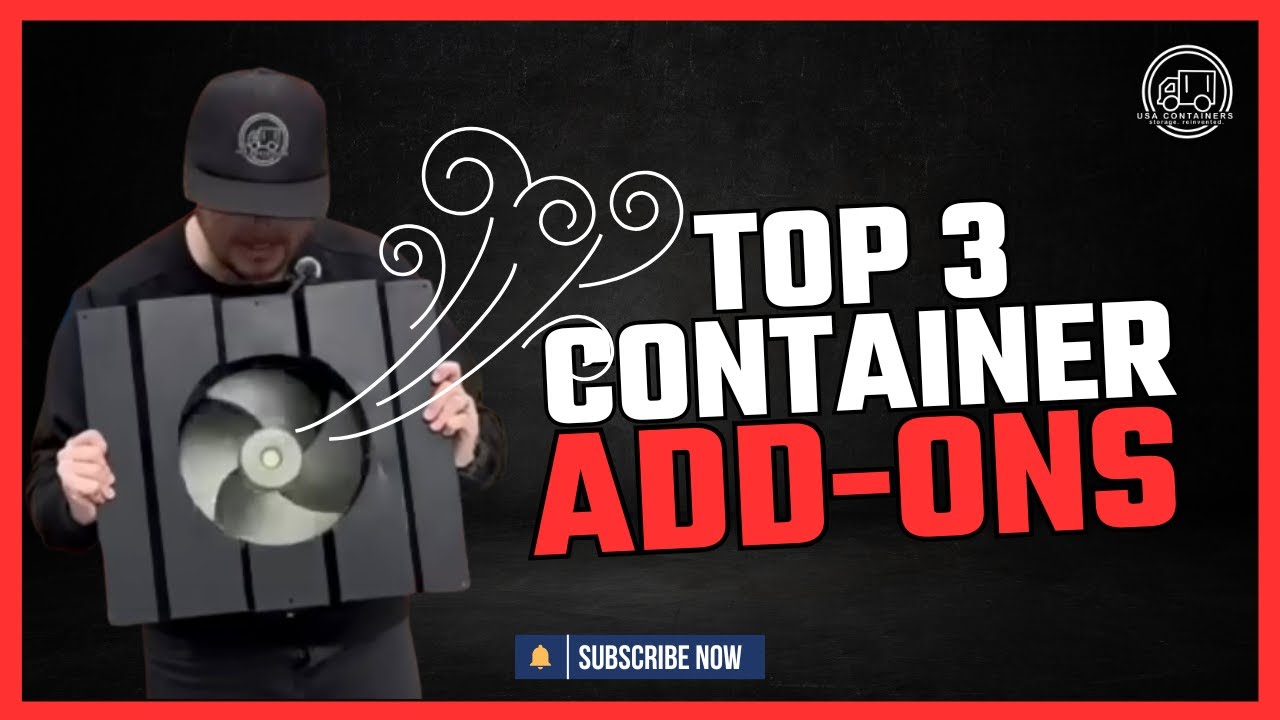 Must-Have Shipping Container Accessories for Security, Mobility & Ventilation! 🚛🔒☀️