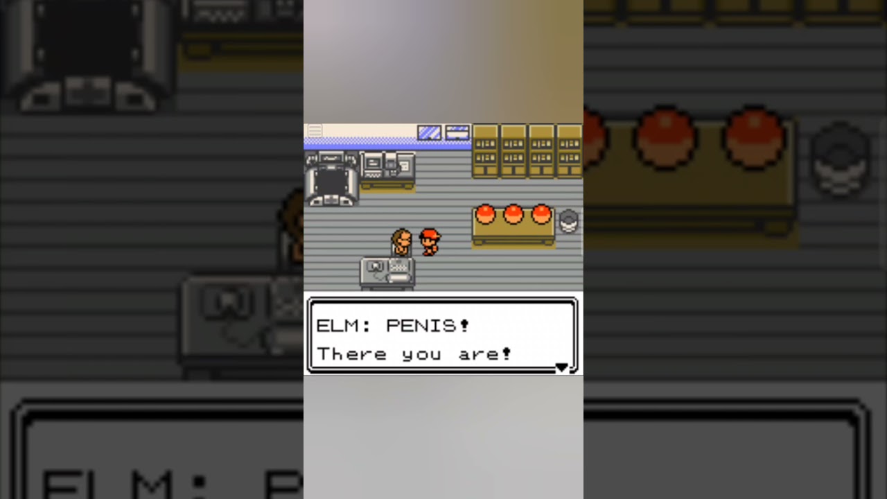 Pokemon Crystal Meet Professor Elm 