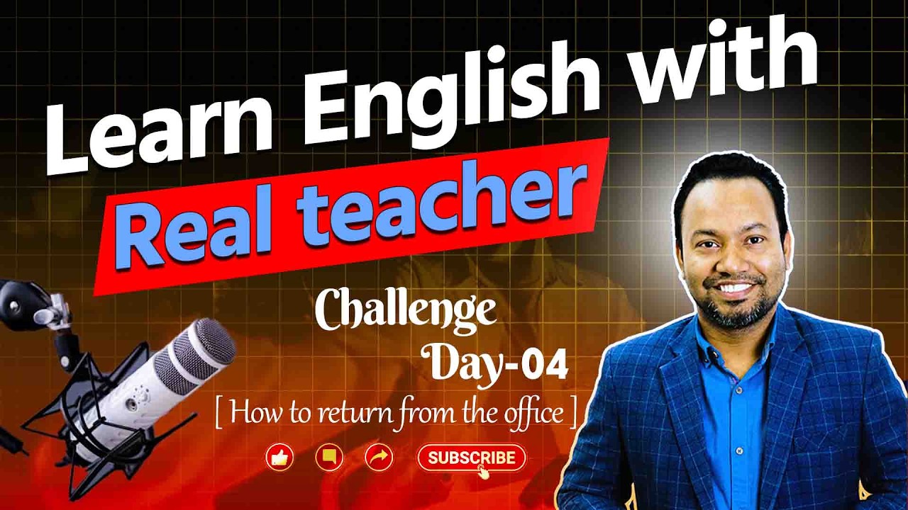 Learn Speaking English by shadowing Practice ।। Day 4