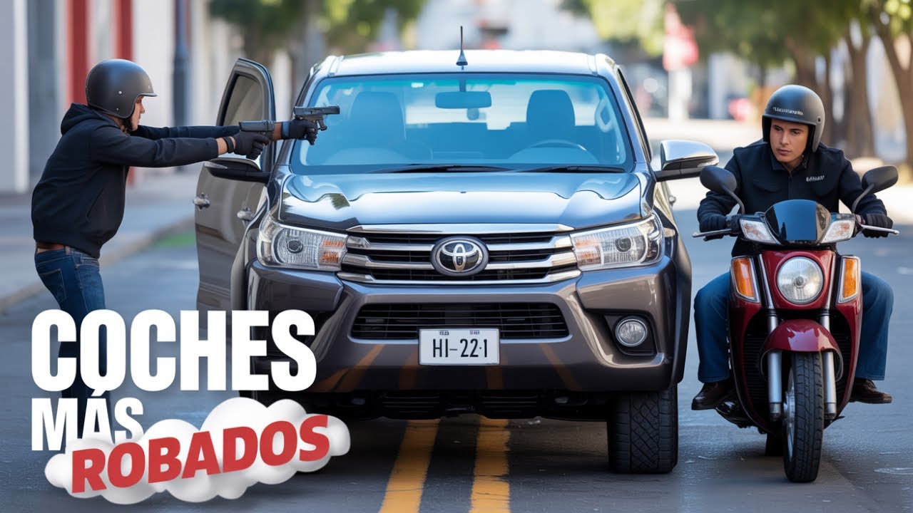 Los 10 autos más robados en 2025 que debes evitar