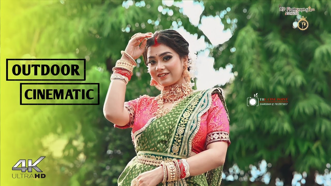 🎦 Bridal Outdoor Cinematic Short || Focus : MD PHOTOGRAPHY JGM ||