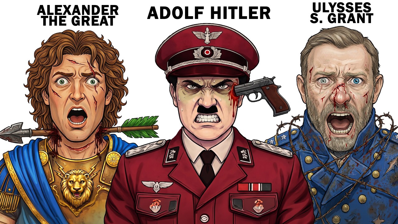 1 Hour of Legendary Military Leader Deaths