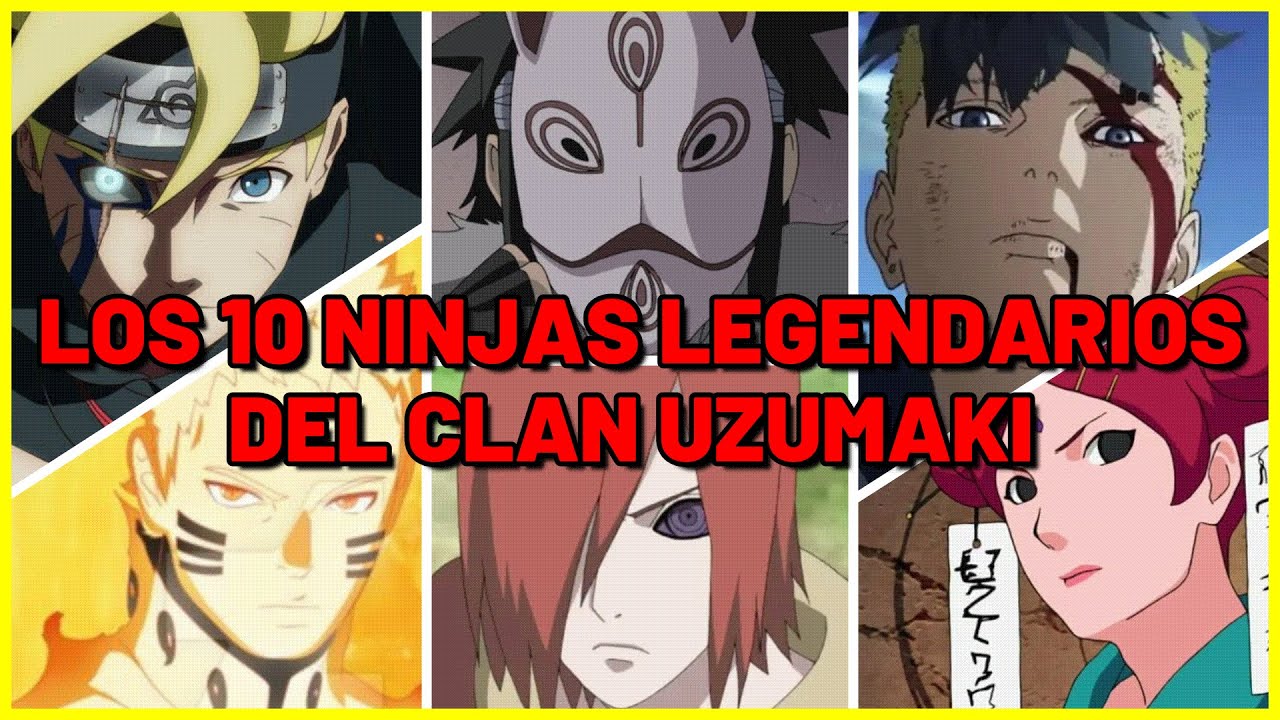 Los 10 Uzumakis MAS FUERTES en toda la historia de Naruto | Boruto #naruto #boruto