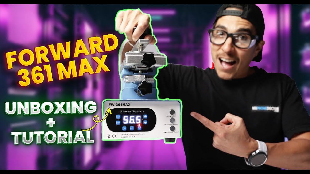 Forwards 361 Max Samsung Galaxy S10 Plus glass removal