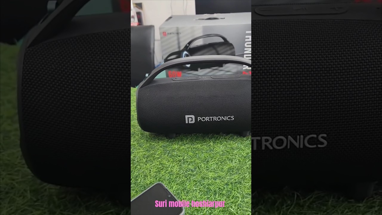 Portronics "Thunder 2.0" 60W Wireless Bluetooth Party Speaker | with Dual Passive Radiator.👍