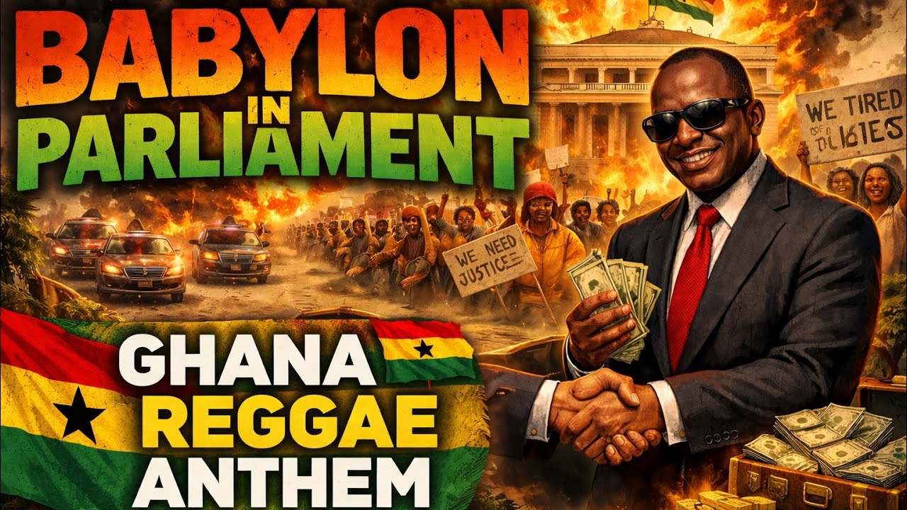 Babylon in Parliament 🇬🇭 | Hard-Hitting Ghana Reggae Protest Anthem | Official Audio