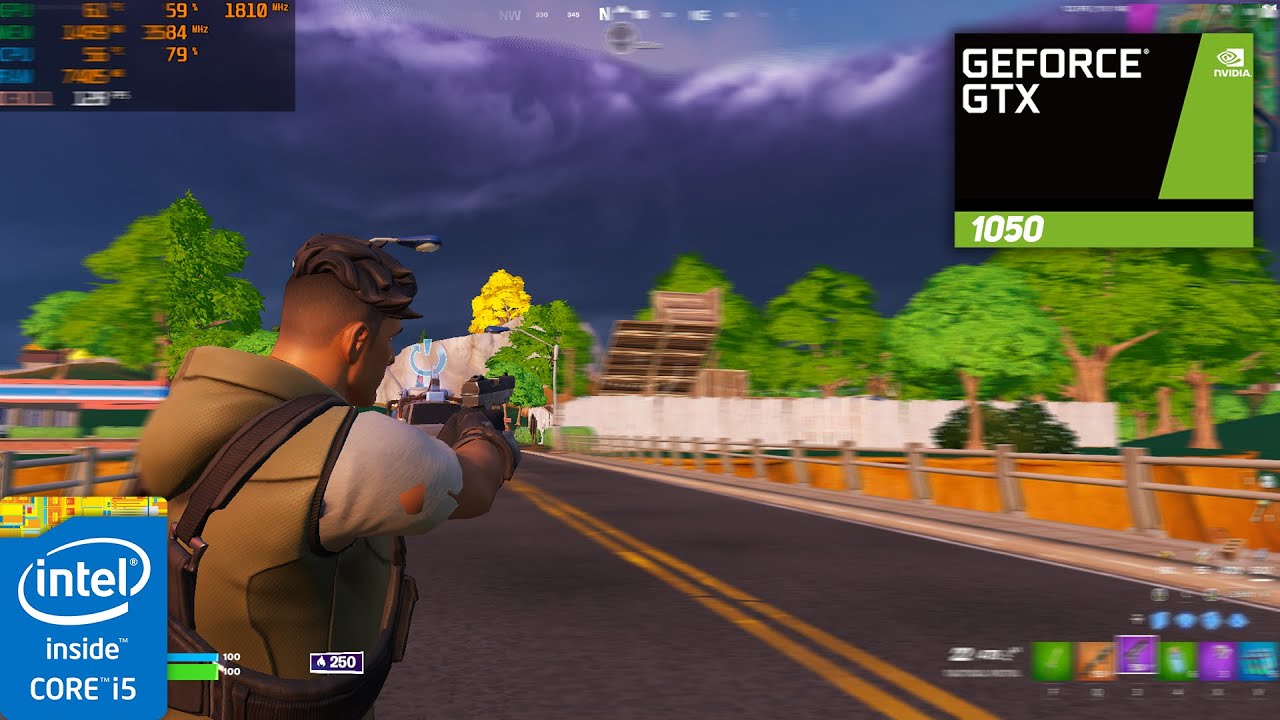 FORTNITE - CHAPTER 4 |  GTX 1050 TI + i5-4590