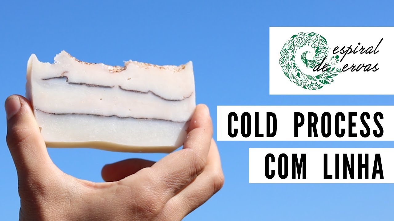 Cold Process 100% Coco com linha de Cacau