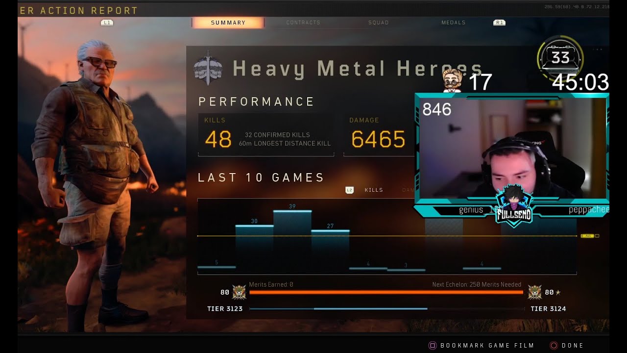 48 Kills Heavy metal heroes solo Gameplay