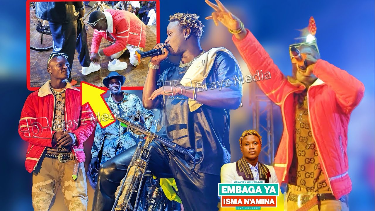 Too Emotional!! Gravity Omutujju Awadde Omuwagizi we Engatto ne Gaali Empya Bwayimbye Enyiimba Ze 😭
