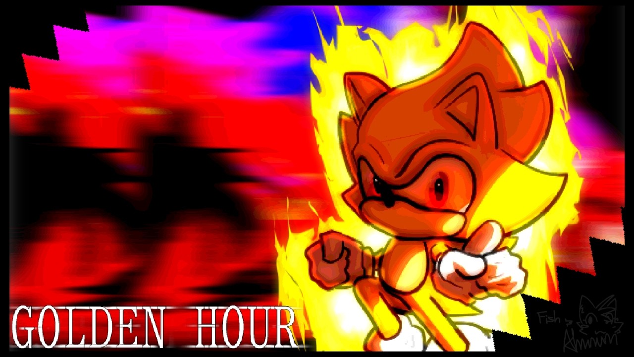 GOLDEN HOUR - SONIC.EXE OUTCOME MEMORIES (Super Sonic Solo) w/lyrics