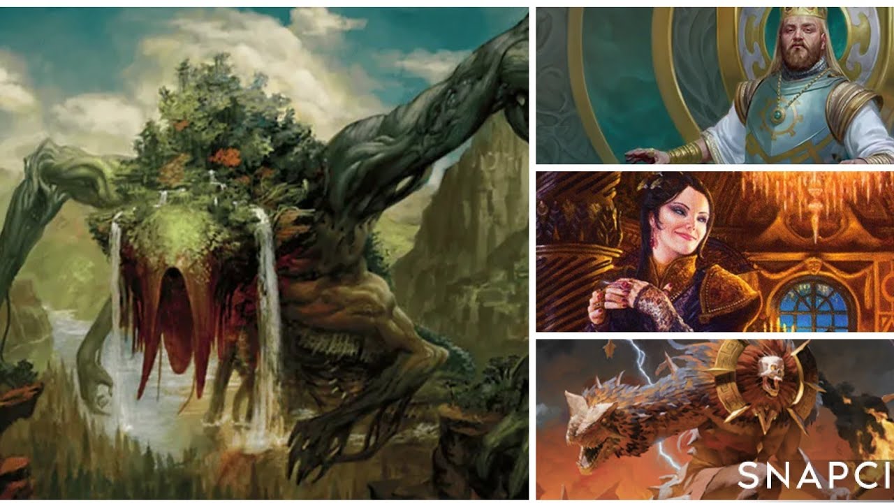 Kenrith/ Ojer Axonil, Deepest Might/ Animar, Soul of Elements/ Marchesa, the Black Rose