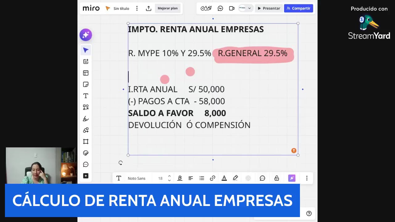 C&aacute;lculo del Impuesto a la Renta Anual explicado f&aacute;cil | Ingresos y costos. Mype y General.