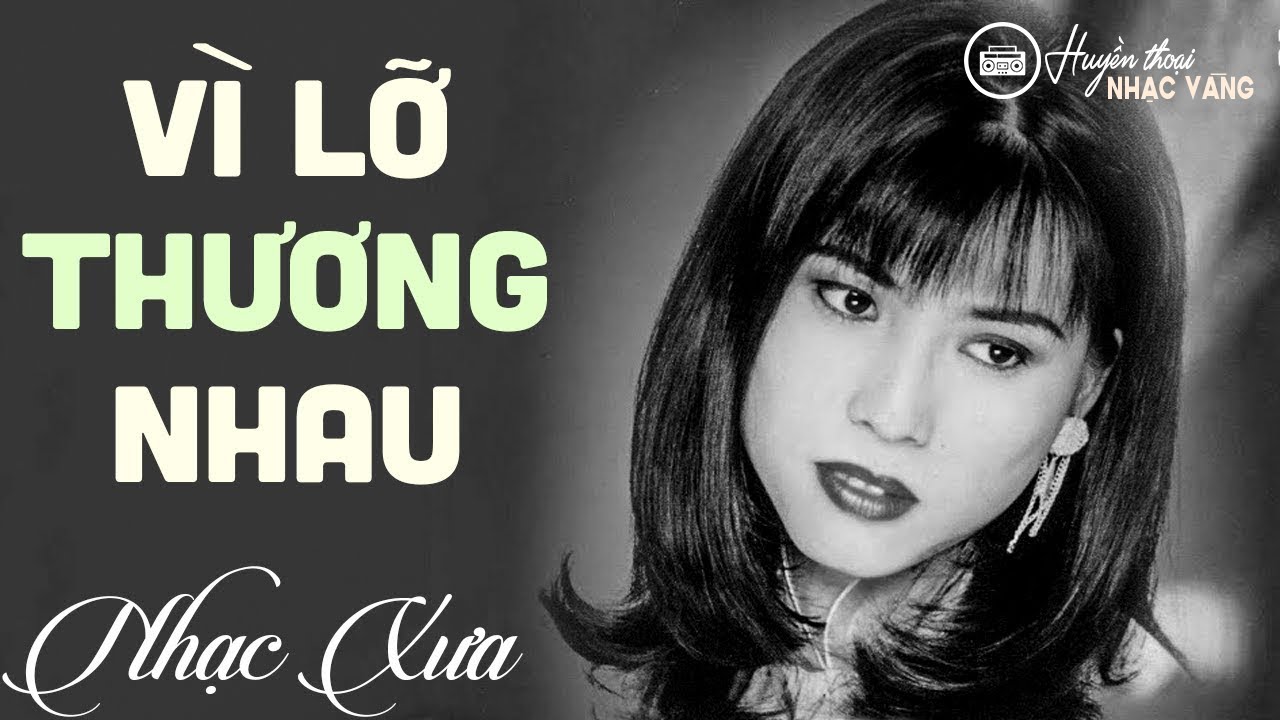 Giọng ca ĐẲNG CẤP dòng nhạc vàng xưa lấy đi NƯỚC MẮT người nghe❤️Vì Lỡ Thương Nhau - Hồng Trúc