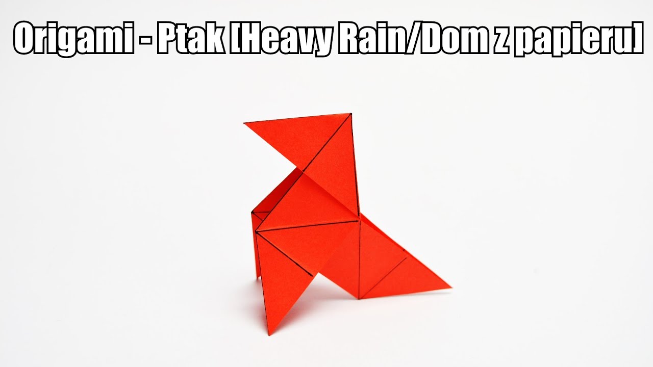 Origami - Ptak/Pajarita [Heavy Rain/Dom z papieru]
