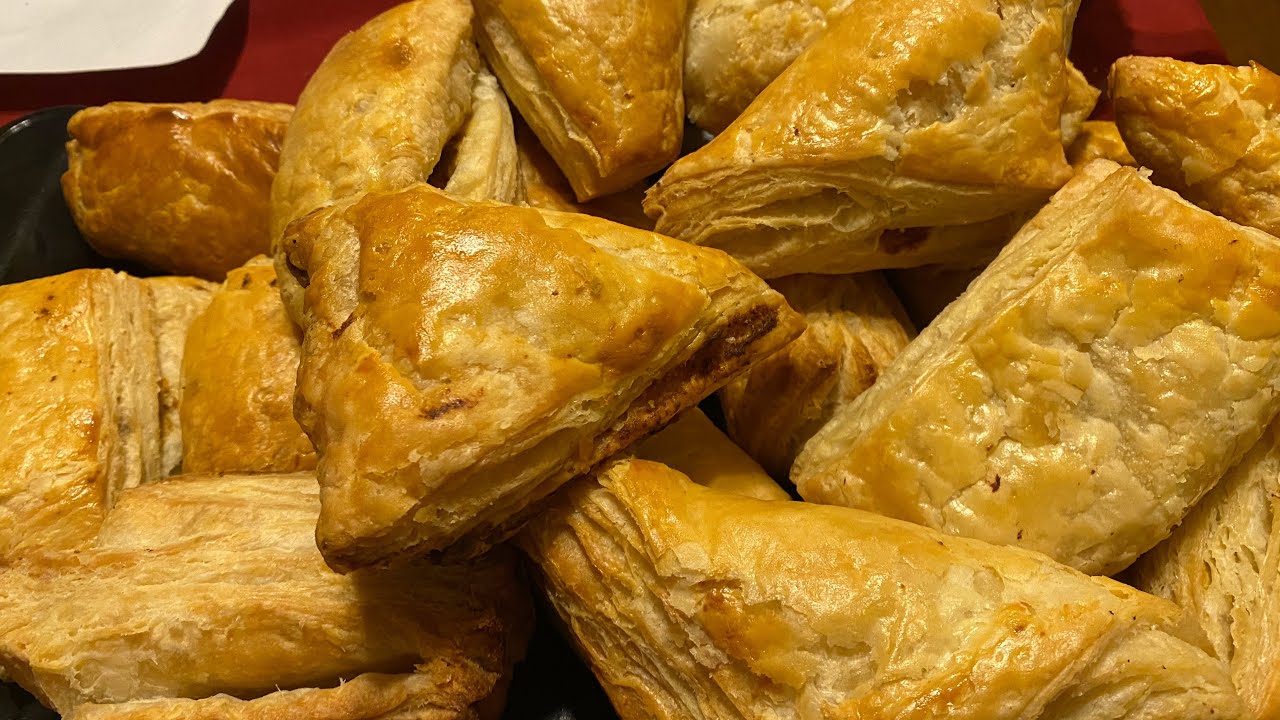 Haitian patties (pate feuillete)