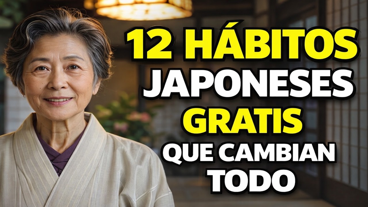 12 Hábitos Japoneses de AUTOCUIDADO que Cuestan $0 pero CAMBIAN tu Vida (Calma y Disciplina Diaria)