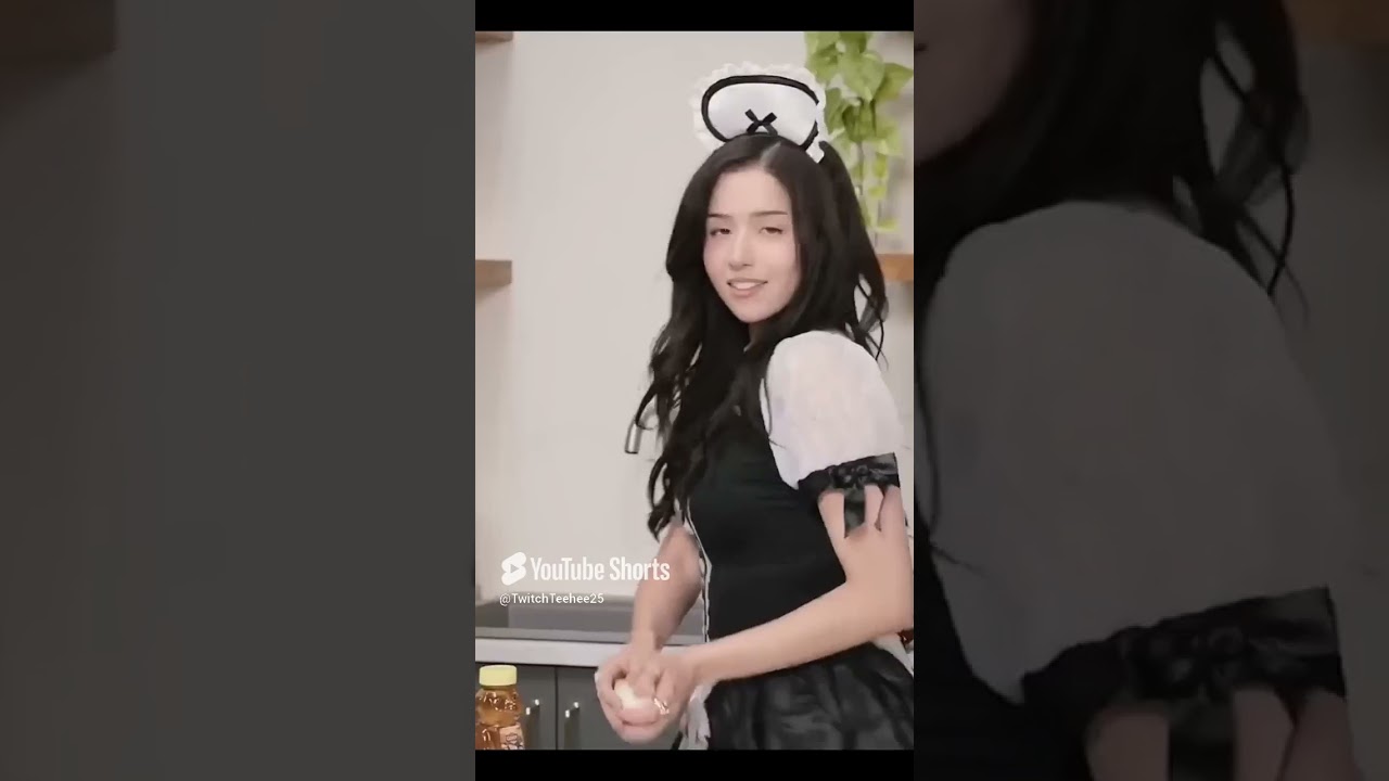 Pokimane in a Maid Outfit?! 😳🔥