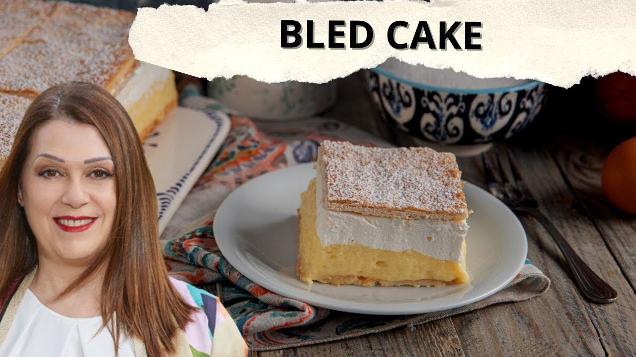 Bled cake: torta di sfoglia con crema e panna a strati!