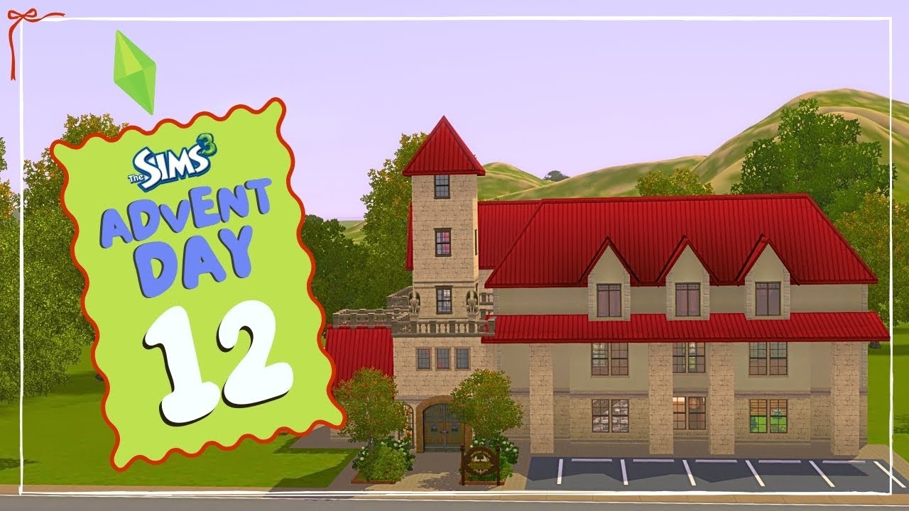 Рождественский праздник в Sims 3: 12-й день строительства – детский сад
