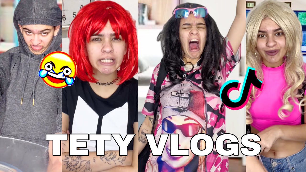 Compilado melhores vídeos Tety Vlogs- Cilindra, Júlia, pick me girl, Gustavin, otaku, Nicolau