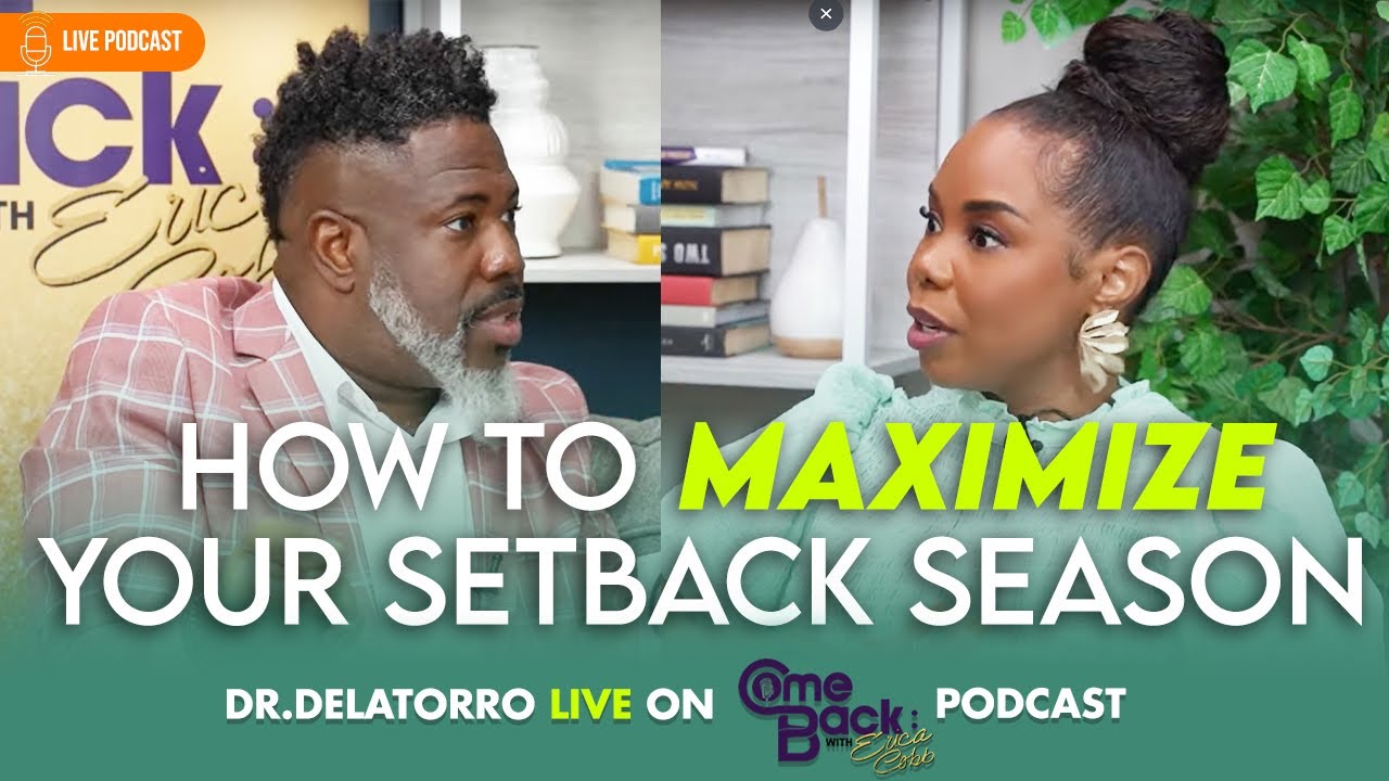 How to Bounce Back After You've Hit ROCK BOTTOM with Dr. Delatorro LIVE on the Erica Cobb Podcast