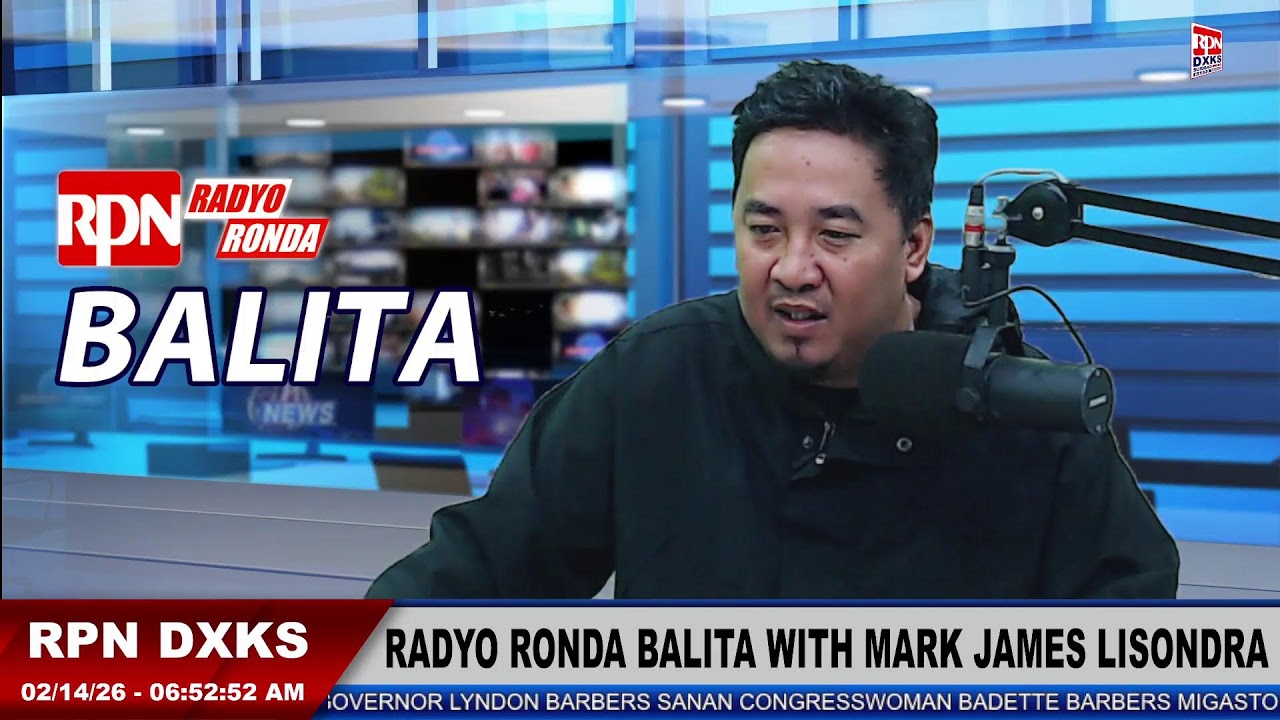 RADYO RONDA BALITA with Mark Lisondra | FEBRUARY 14, 2026