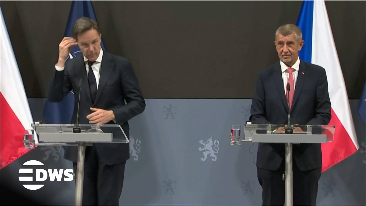 FULL BRIEFING: NATO Chief Mark Rutte and Czech PM Hold Press Conference in Prague | AC15
