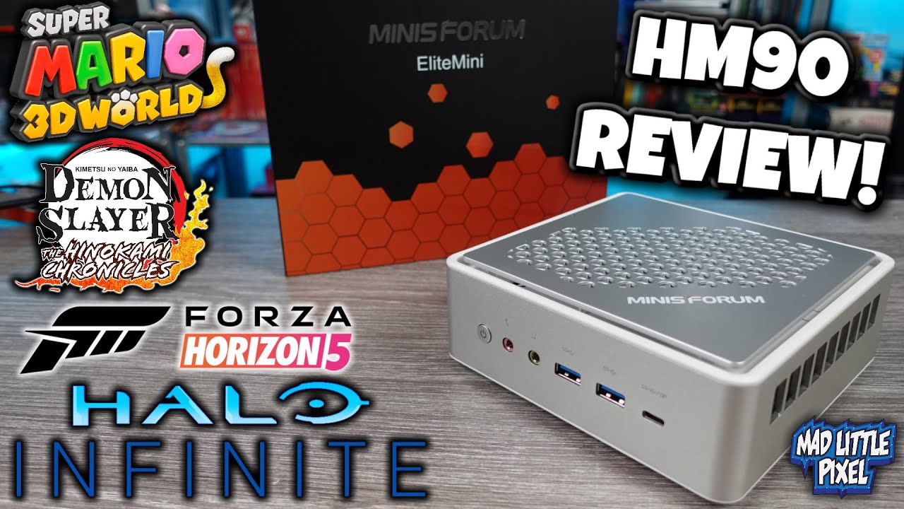 Мини-ПК EliteMini HM90 Ryzen 9! ЭМУЛЯЦИЯ И ИГРЫ НА ПК! МИНИ-ЗВЕРЬ!