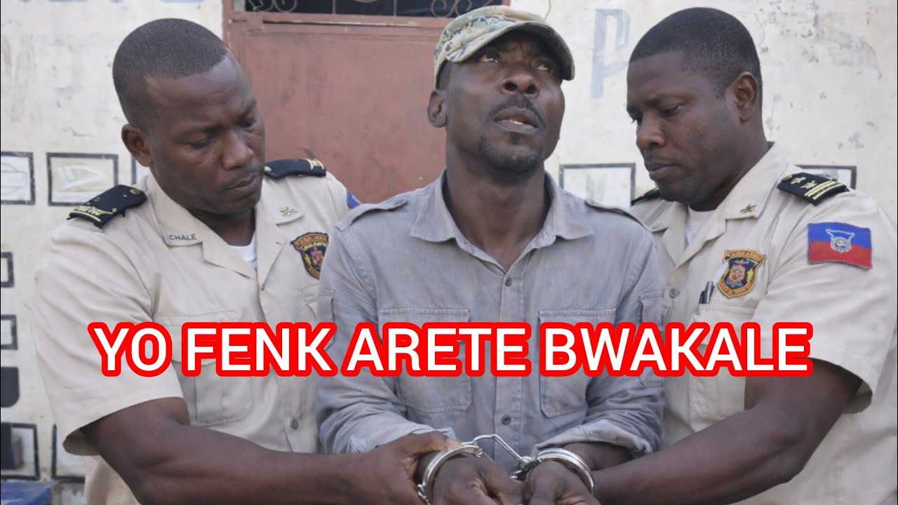 YO ARETE BWAKALE MADANM LI FÈ ARETEL AK 2 PITIT LI EPI YO LAGEL APRE TERYE ROUJ