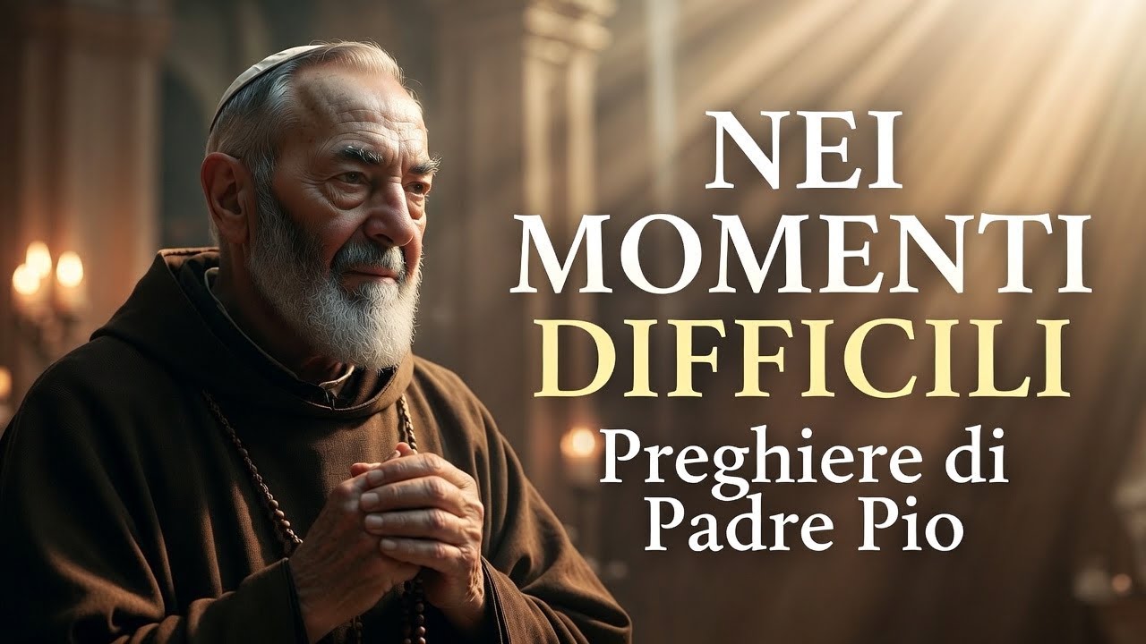 Padre Pio – Preghiera Potente per i Momenti Difficili | Quando il Cuore è Stanco e la Fede Vacilla
